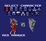 Mighty Morphin Power Rangers The Movie GG, Character Select 2P.png