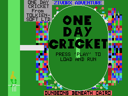 One Day Cricket SC-3000 Title.png