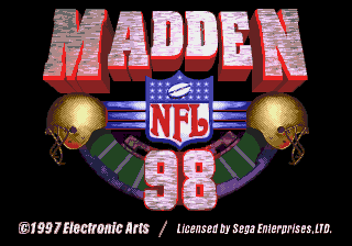 Madden NFL 98 (Mega Drive)
