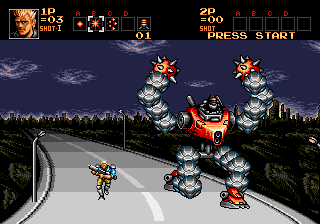 Contra Hard Corps, Stage 2-4.png