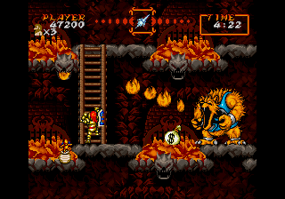 Super Ghouls'n Ghosts Saturn, Stage 3-1.png