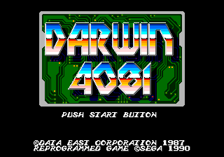 Darwin 4081 - Sega Mega Drive