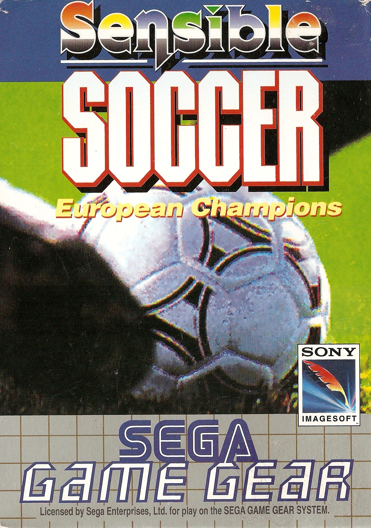 Sensible Soccer Sega. Sensible Soccer: European Champions Sega. Championship Pro-am Sega. Game gg eu.