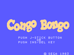 CongoBongo SG1000 Title.png