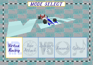 Virtua Racing Deluxe, Comparisons, Mode Select US.png