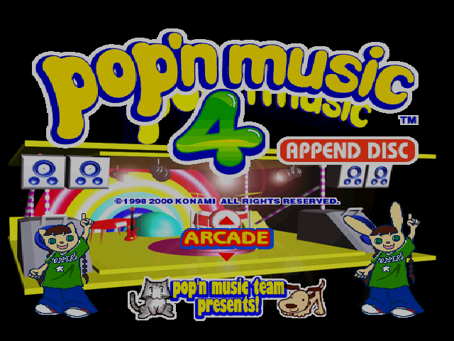 Pop'n Music 4 Append Disc