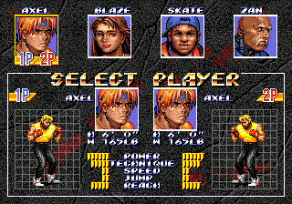 streets of rage 3 characters
