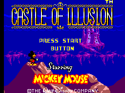 mickey mouse castle of illusion game gear