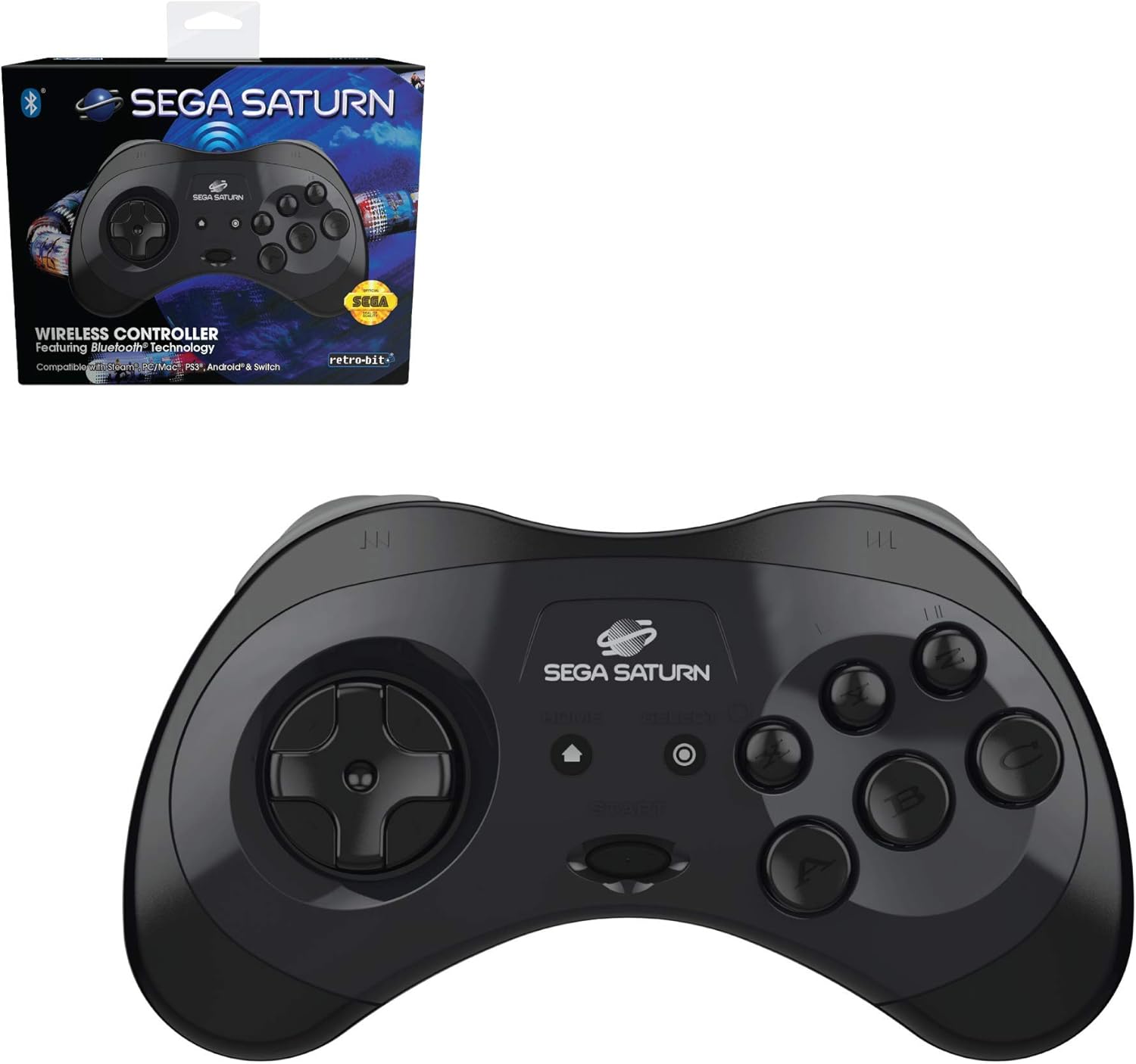 Retro-Bit Saturn Bluetooth Wireless Controller EU Black3.jpg