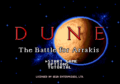 DuneII MD EU TitleScreen.png