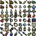 Lunar Silver Star, Items.png