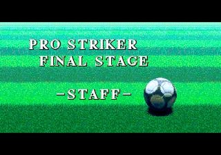 Pro Striker Final Stage - Sega Mega Drive