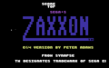 Zaxxon C64 Disk Title.png