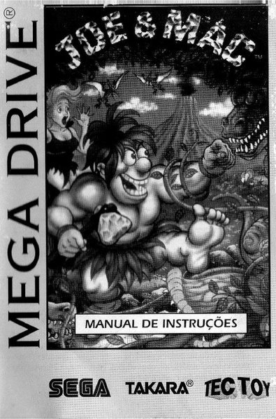 File:Joeandmac md br manual.pdf - Sega Retro