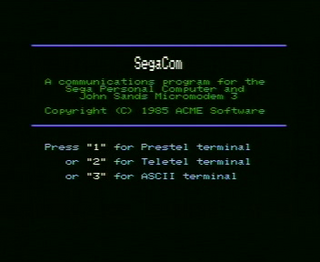 Segacom SC3000 AU Titlescreen.png