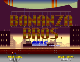 bonanza bros arcade