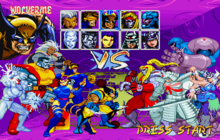 X-Men Children of the Atom, Character Select.png