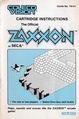 Zaxxon coleco us manual.pdf