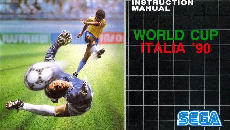World Cup Italia 90 - Sega Megadrive / Genesis 
