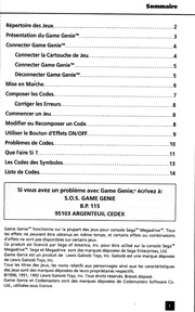 File:Game Genie MD FR Manual.pdf - Sega Retro