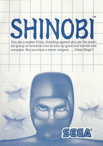 shinobi sega master system