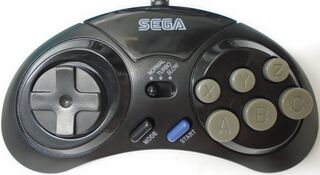 6 Button Arcade Pad (MK-1470) - Sega Retro