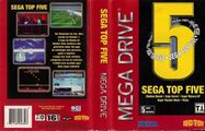 Tectoy Completo Sega Top Five 100 Original 5 Jogos