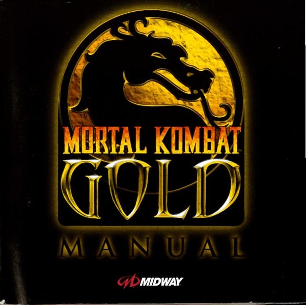 1999 Mortal Kombat Gold Dreamcast Print Ad/Poster Authentic