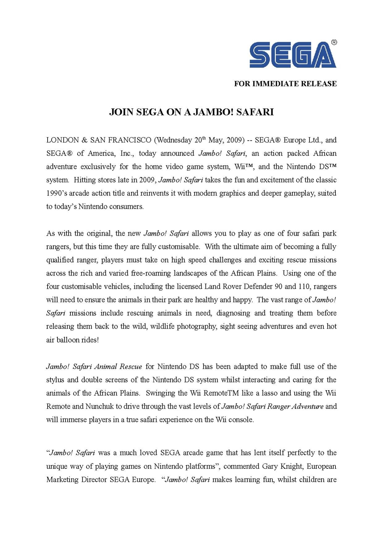 JamboSafari press release.pdf