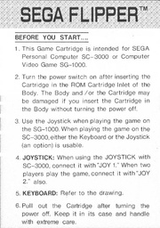 File:Sega Flipper SG1000 AU Manual.pdf - Sega Retro