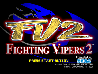 Fighting Vipers 2 - Sega Dreamcast