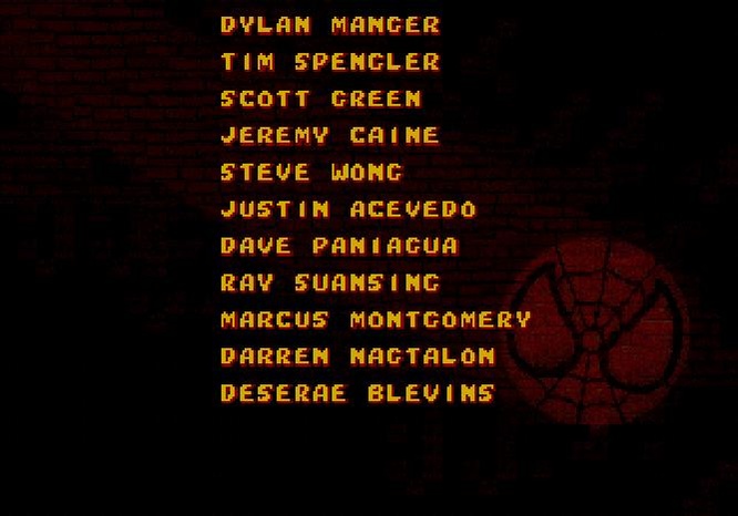 File:Spider-Man 32X credits.pdf