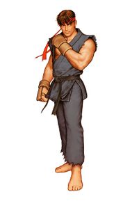 Capcom vs SNK, Character Art, SNK, Evil Ryu.jpg