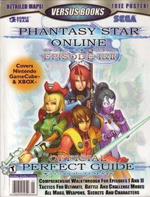 Phantasy Star Online Episode I Ii Official Perfect Guide Sega Retro