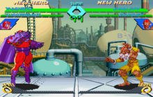 X-Men vs Street Fighter, Stages, Raging Inferno.png
