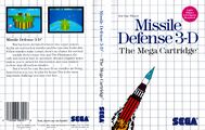 Missile Defense 3-D (Sega Master, 1987) for sale online