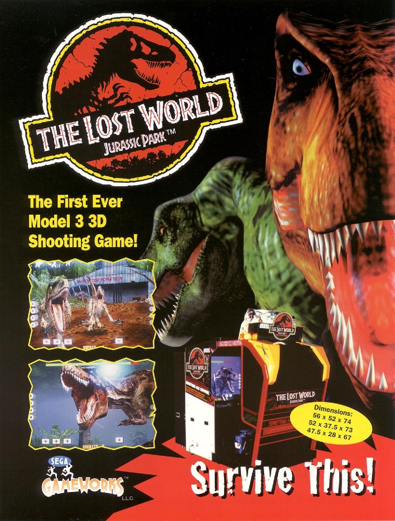 The Lost World: Jurassic Park (arcade)