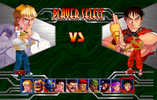 Final Fight Revenge Saturn, Character Select.png