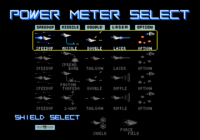 Gradius II Saturn, Power Meter Select.png