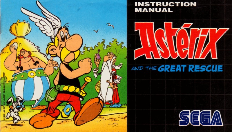 File:Astérix and the Great Rescue MD FR Manual.pdf - Sega Retro