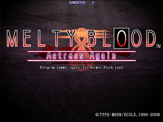 Melty Blood: Actress Again - Sega NAOMI