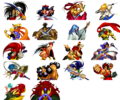 Samurai Spirits IV Saturn, Characters.png