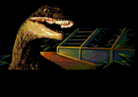 Jurassic Park MD, Introduction, Raptor.png