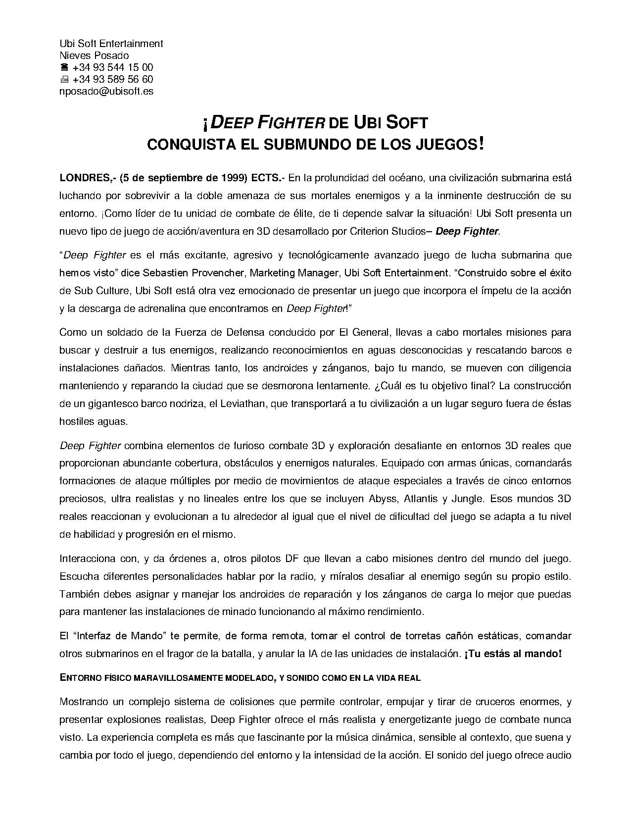 UbiSoftDPKECTS1999 DeepFighter DeepFighterPress-Spanish.pdf