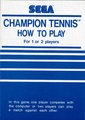 Champion Tennis SG1000 AU Manual.pdf