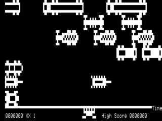 Frogger TRS80 Gameplay.png