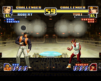 King of Fighters Evolution DC, Stages, Laboratory 2.png