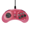 GamePink SEGA Genesis Pink 8 Button USB Port.png