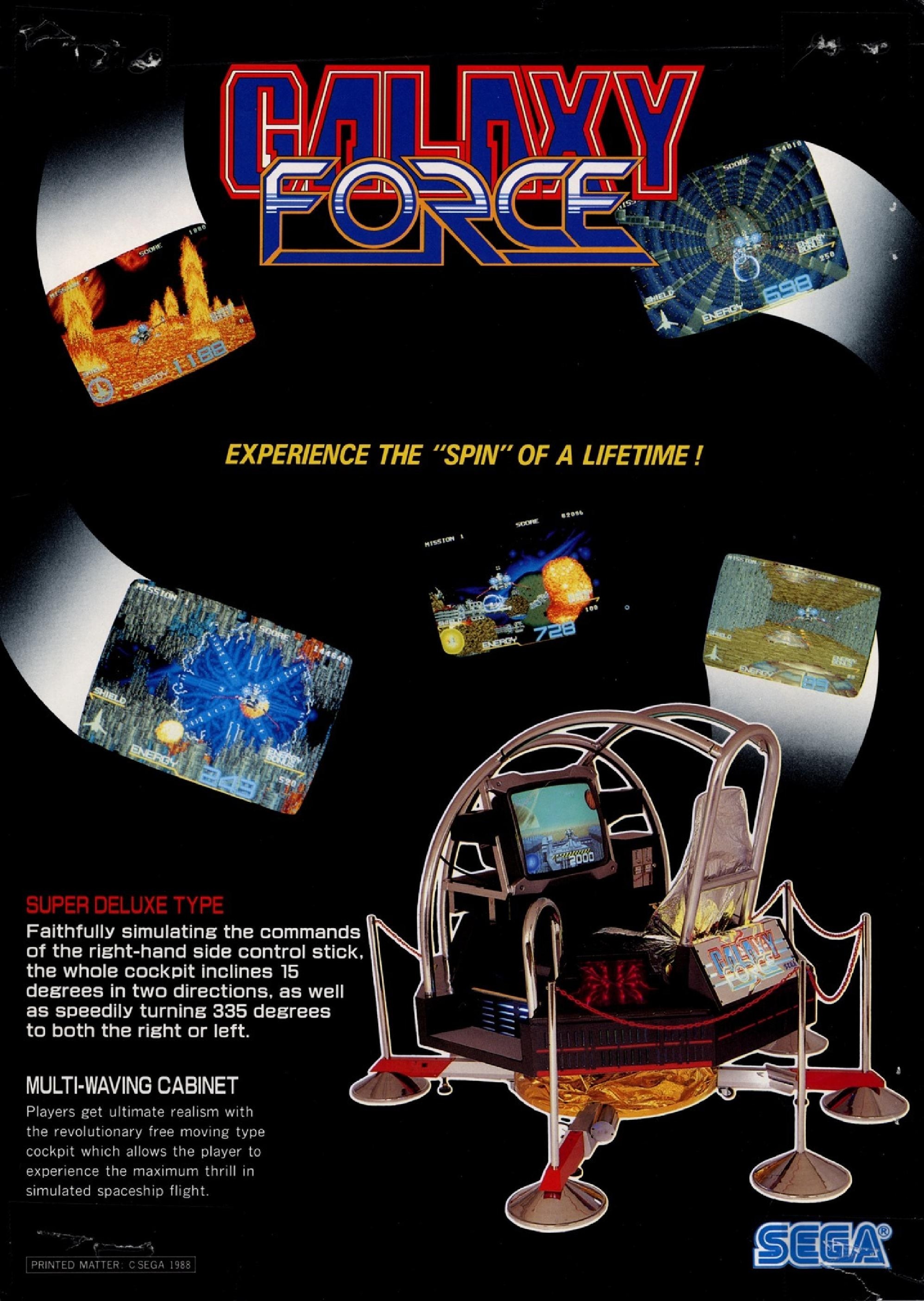 galaxy force 2 saturn