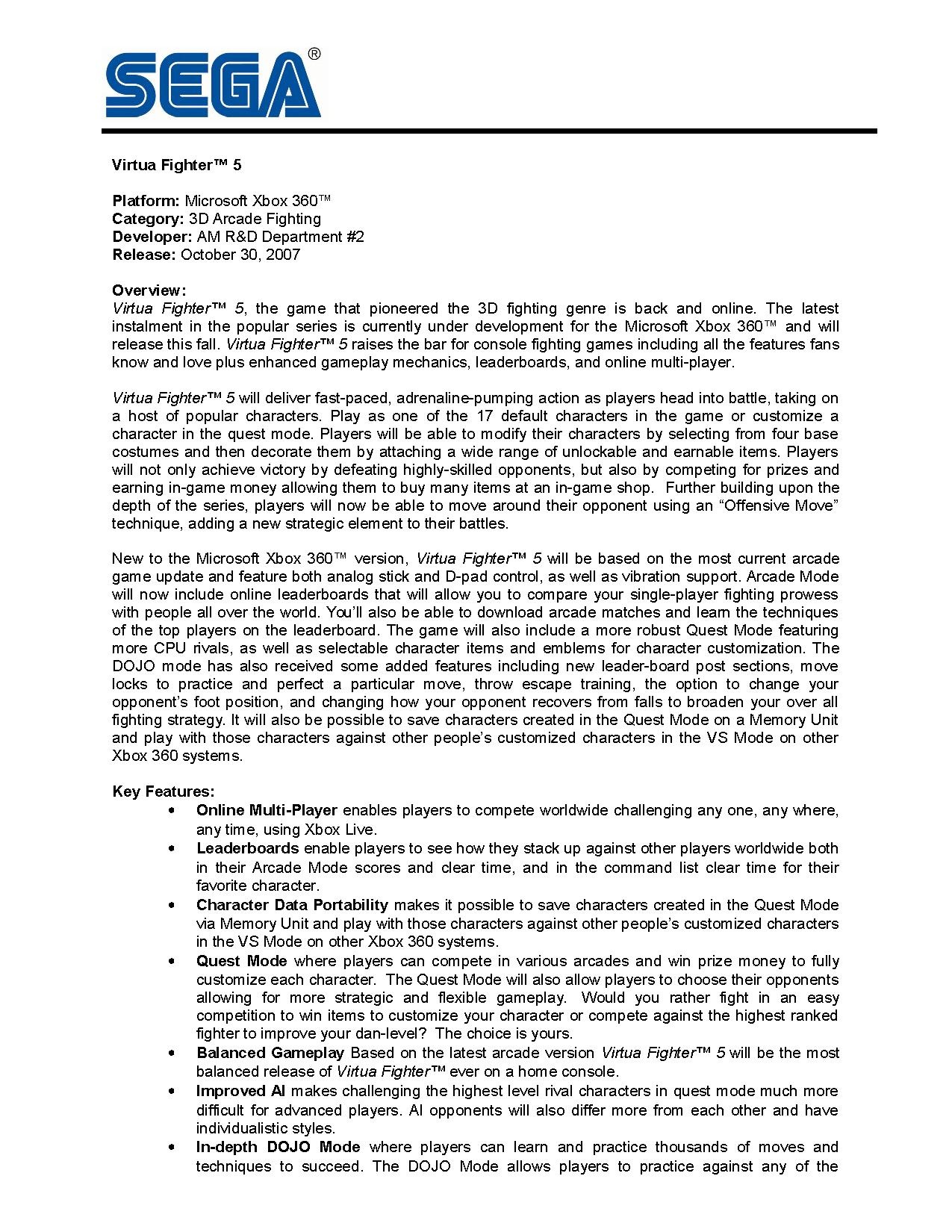 Virtua Fighter 5 Fact Sheet 360.pdf